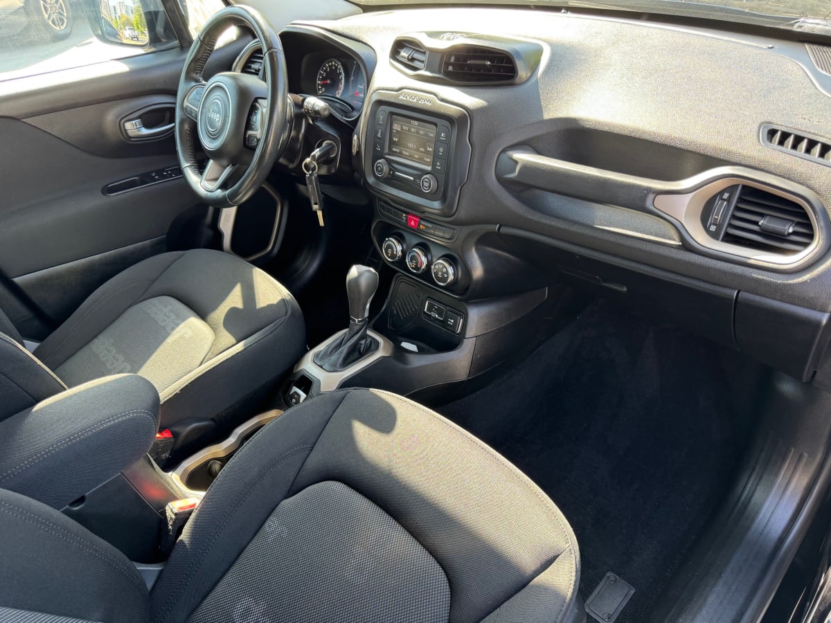 2018 Jeep Renegade Lx SPORT Negro - Miniatura 7