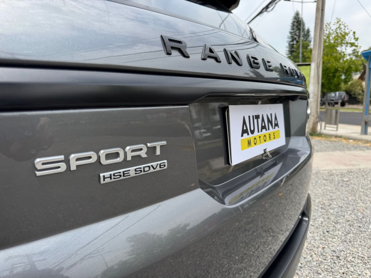 2016 Land Rover Range Rover Sport Diesel Gris - Miniatura 7