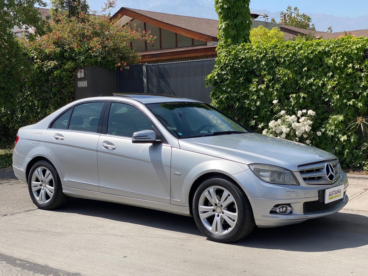 2010 MERCEDES-BENZ C200 AVANTGARDE Plata - Miniatura 3