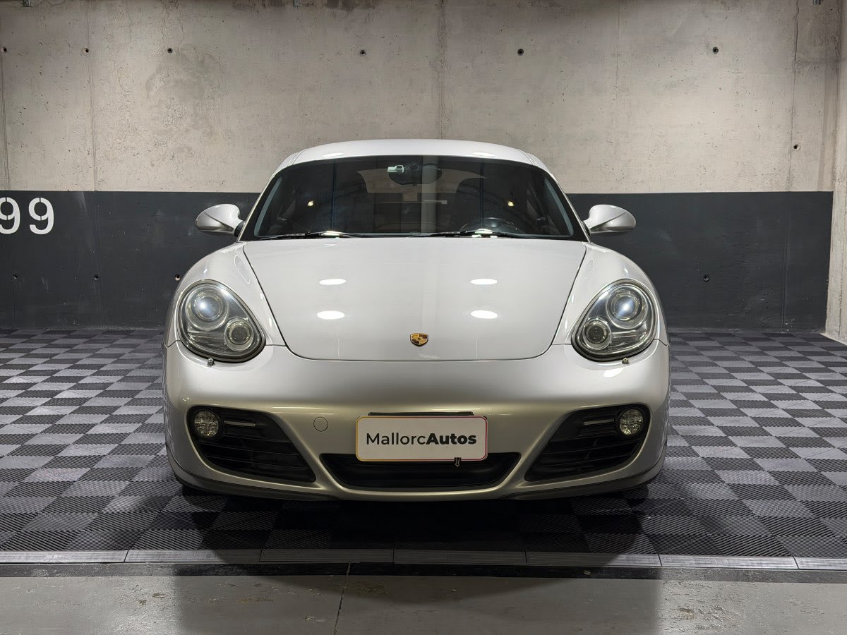 2010 Porsche CAYMAN PDK CAYMAN Gris Plata - Miniatura 2