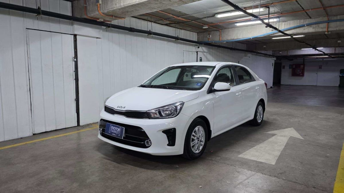 2023 Kia SOLUTO 1.4 LX MT AC SOLUTO Blanco - Miniatura 2