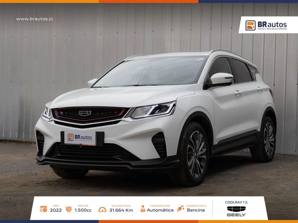 2022 Geely Coolray 1.5 SPORT 7DCT AT Blanco - Imagen 1