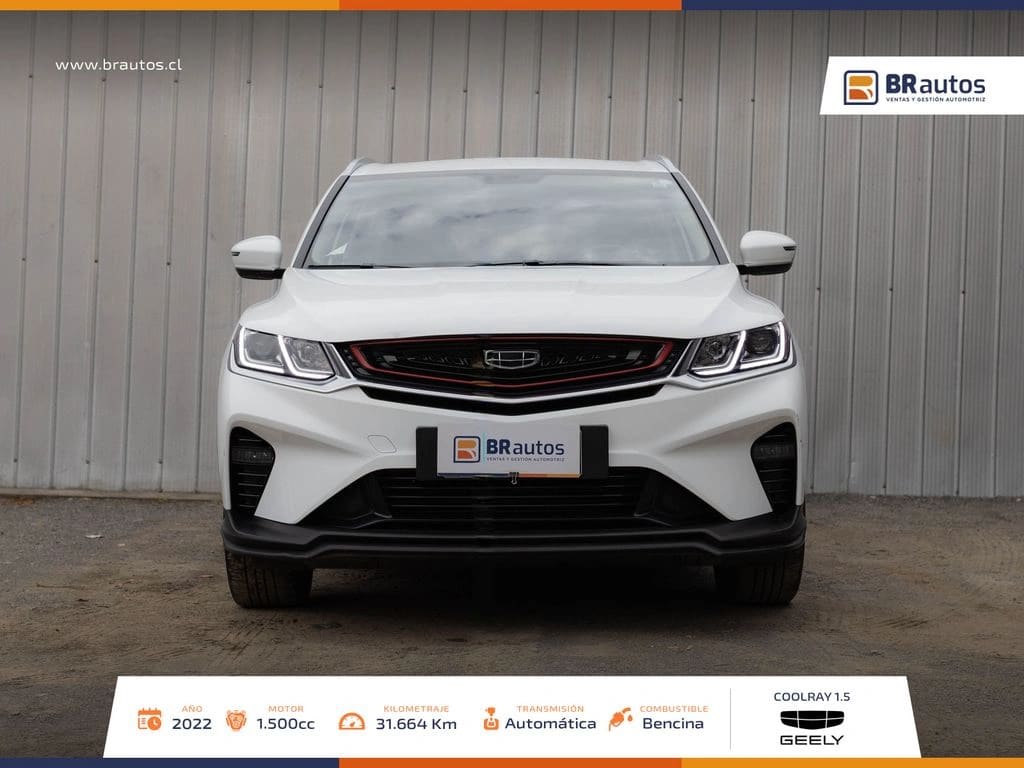2022 Geely Coolray 1.5 SPORT 7DCT AT Blanco - Miniatura 2