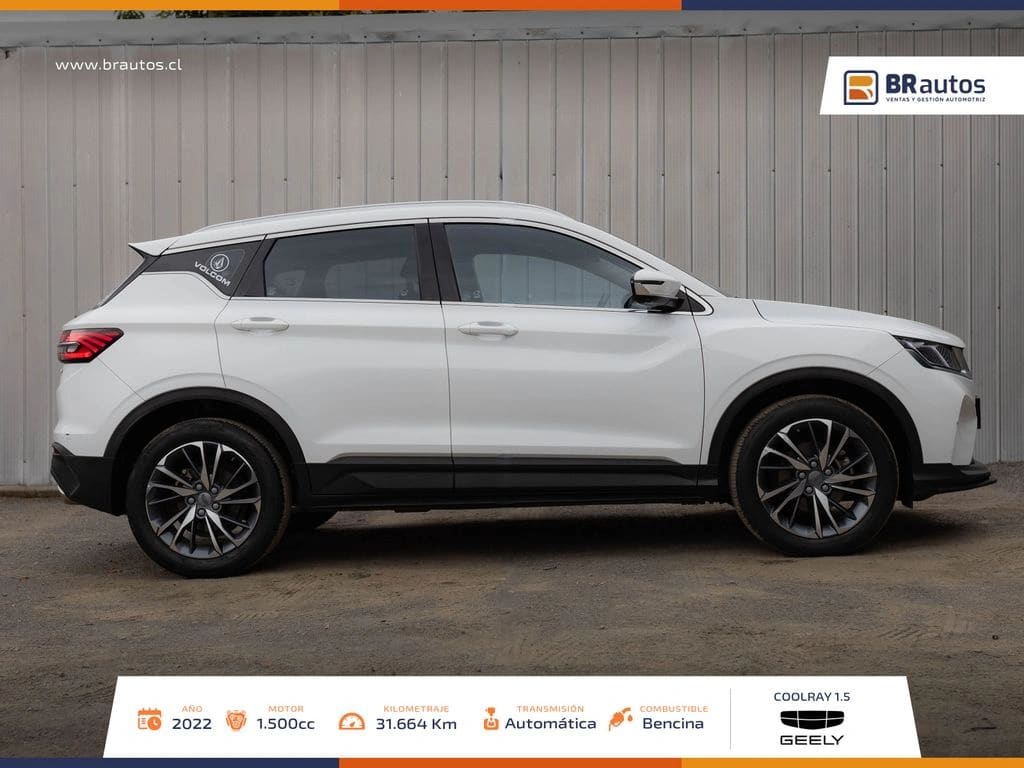 2022 Geely Coolray 1.5 SPORT 7DCT AT Blanco - Miniatura 4