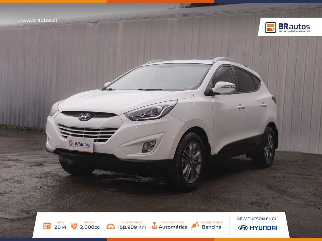 2014 Hyundai Tucson NEW FL GL 2.0 AT Blanco - Imagen 1