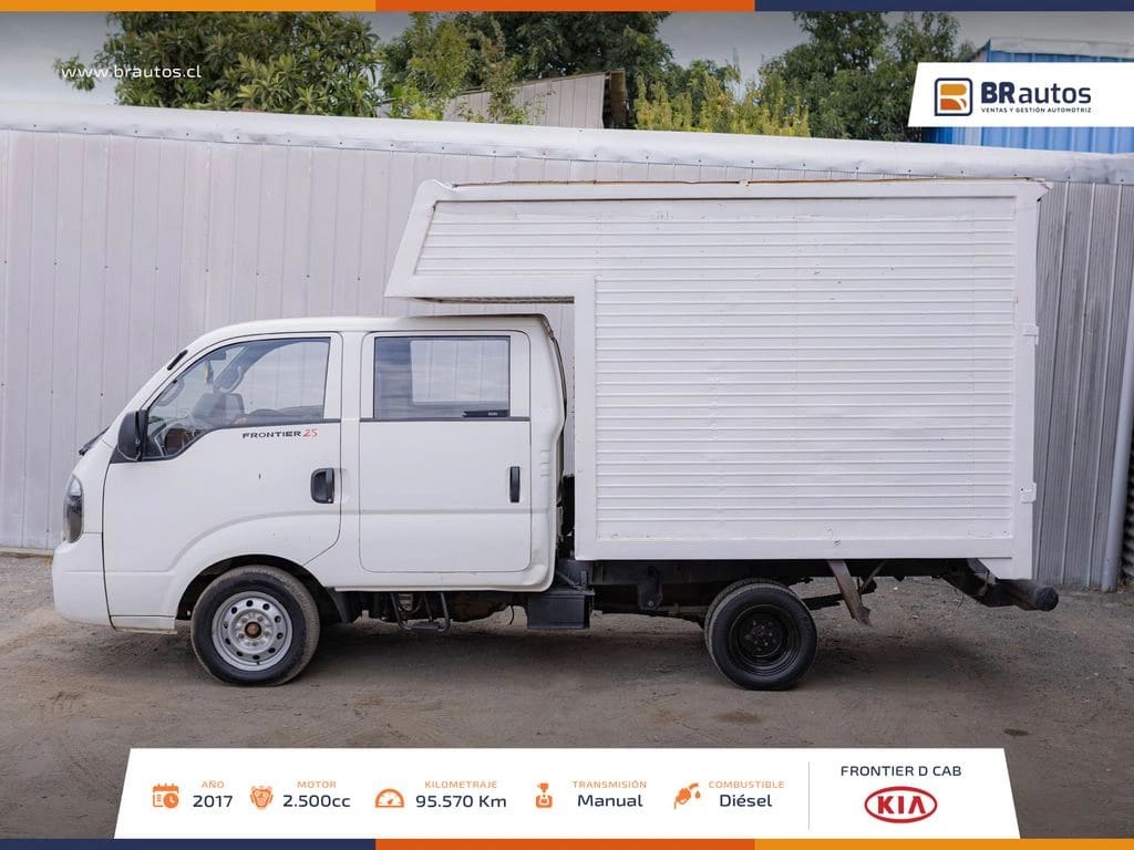 2017 KIA Frontier 2.5 CC DIESEL 4X2 6MT Blanco - Miniatura 5