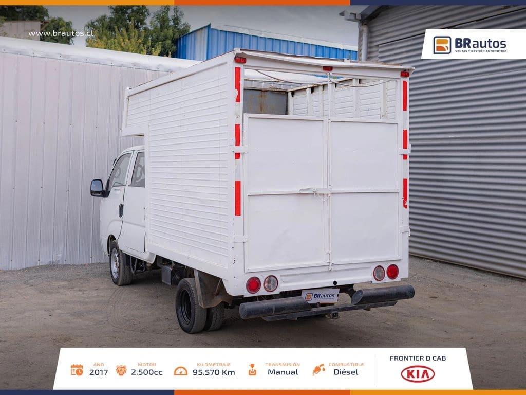 2017 KIA Frontier 2.5 CC DIESEL 4X2 6MT Blanco - Miniatura 8