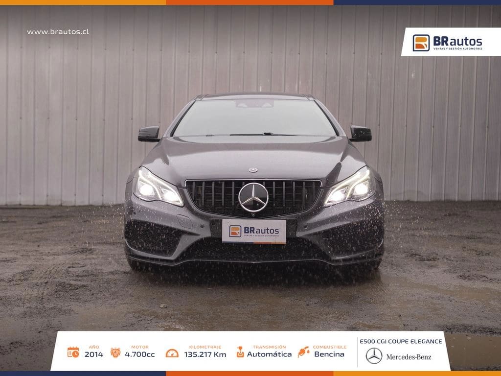 2014 Mercedes-Benz E 500 CGI COUPE ELEGANCE 4.7 mt Negro - Miniatura 2