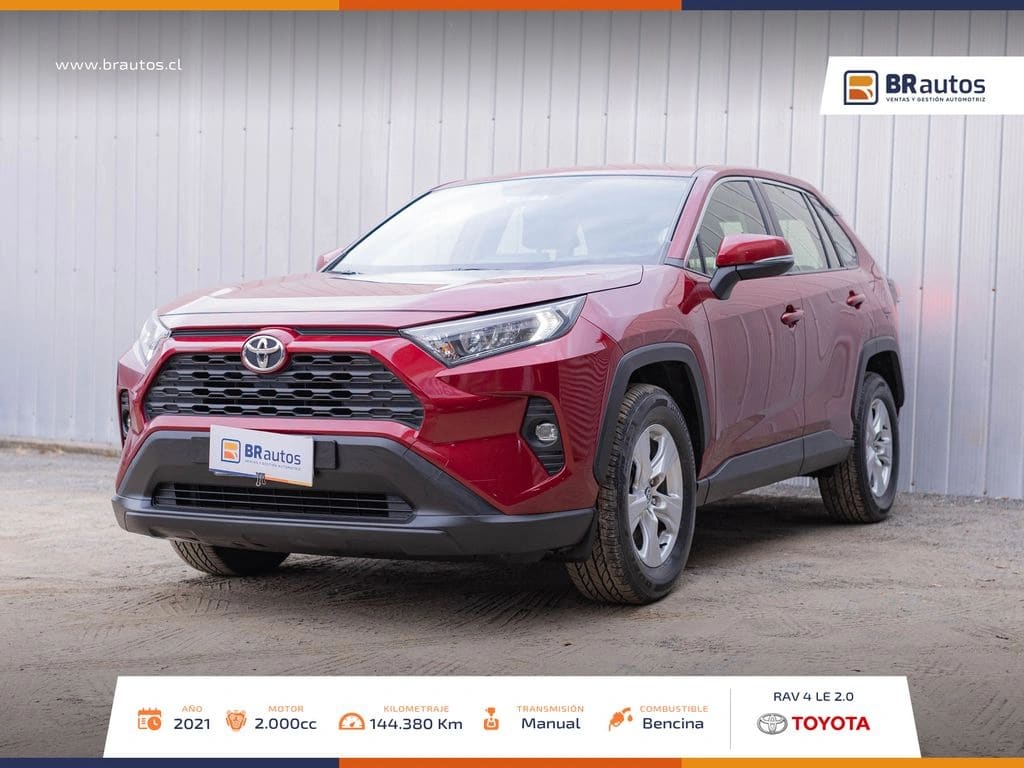 2021 Toyota RAV4 LE 2.0 MT Rojo - Imagen 1