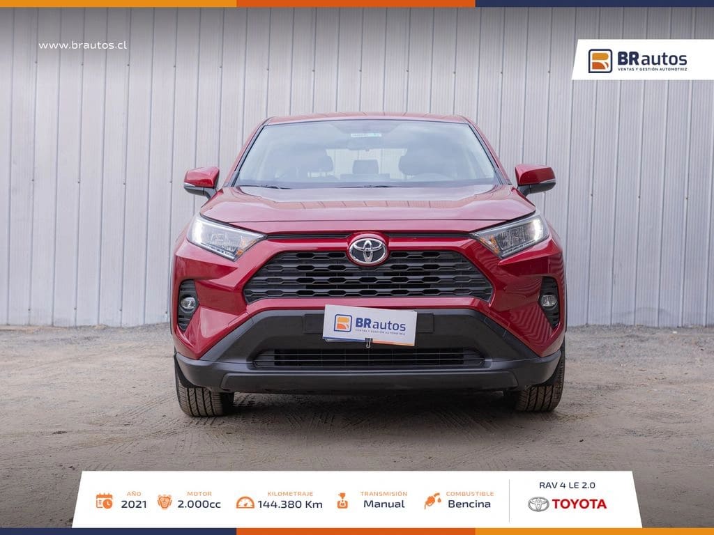 2021 Toyota RAV4 LE 2.0 MT Rojo - Miniatura 2