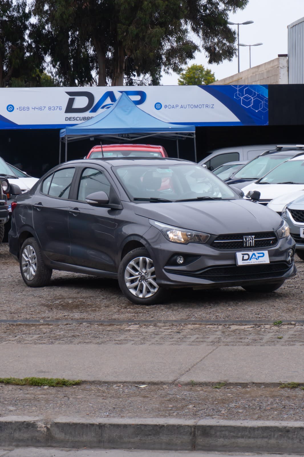 2023 Fiat Cronos Drive At Gris Oscuro - Imagen 1