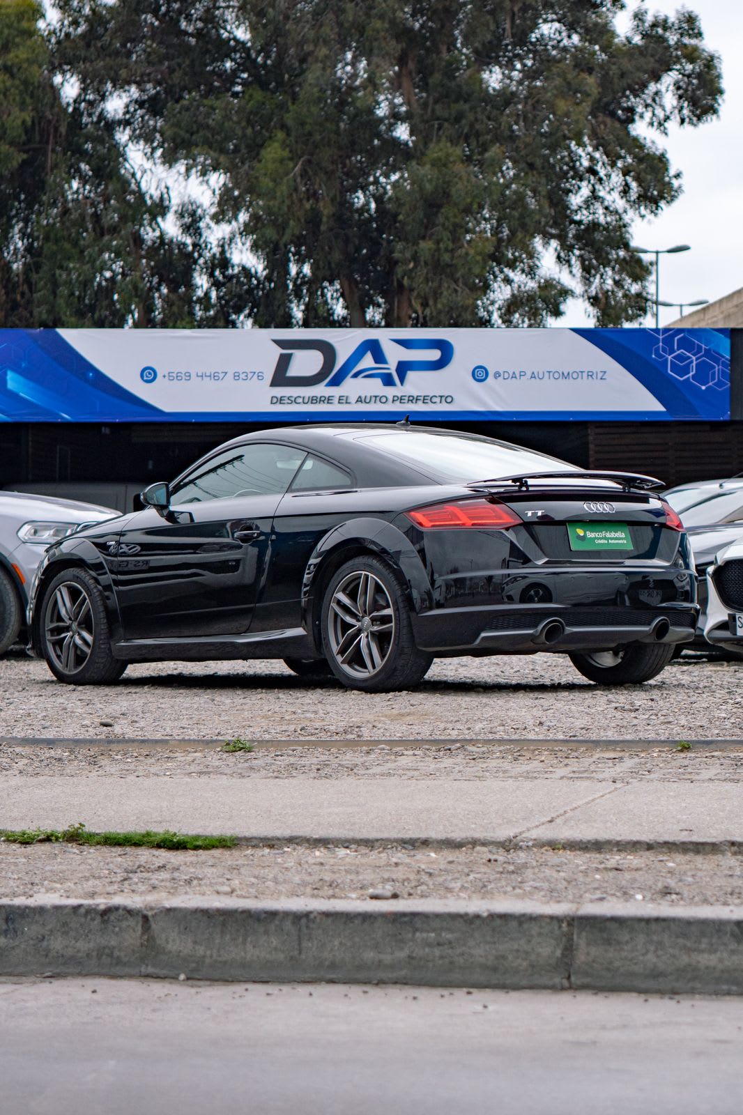 2016 Audi Tt S-line Tfsi Negro - Miniatura 5