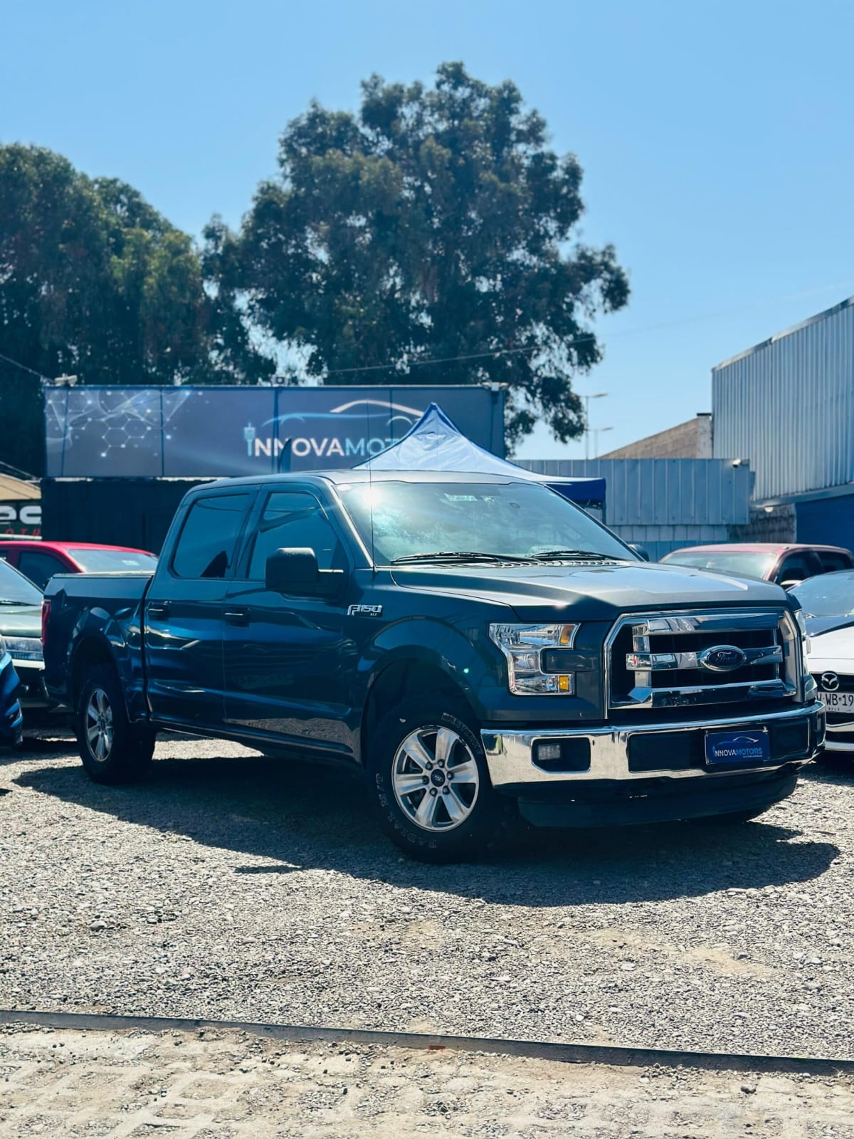 2017 Ford F-150 Xlt Gris - Imagen 1