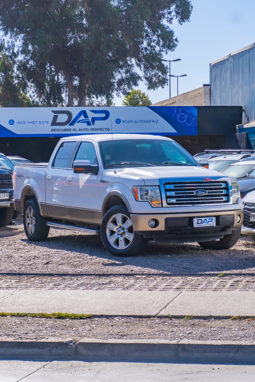 2014 Ford F-150 Lariat V8 Coyote Blanca - Imagen 1