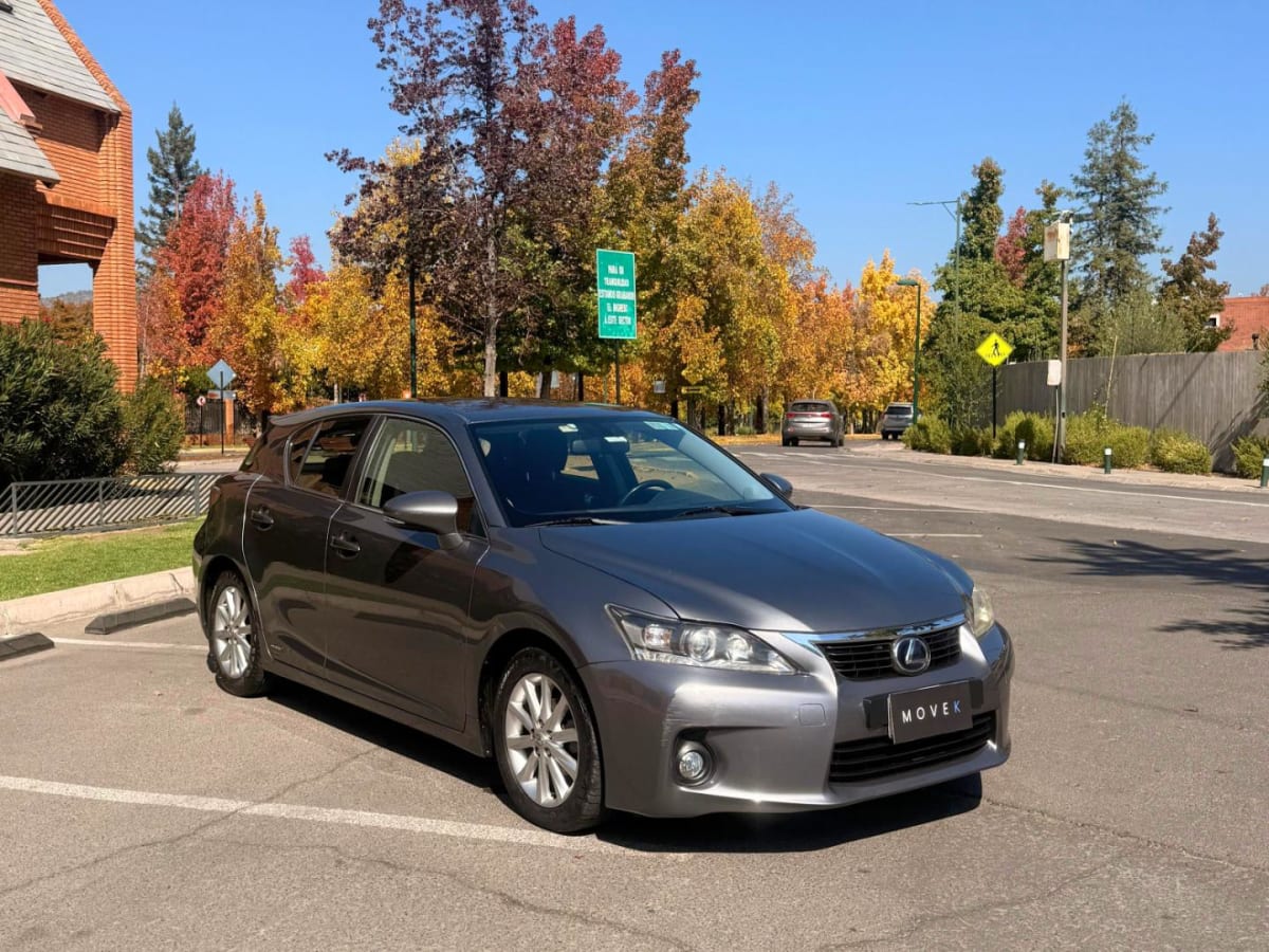 2012 Lexus CT200H GRIS - Miniatura 4