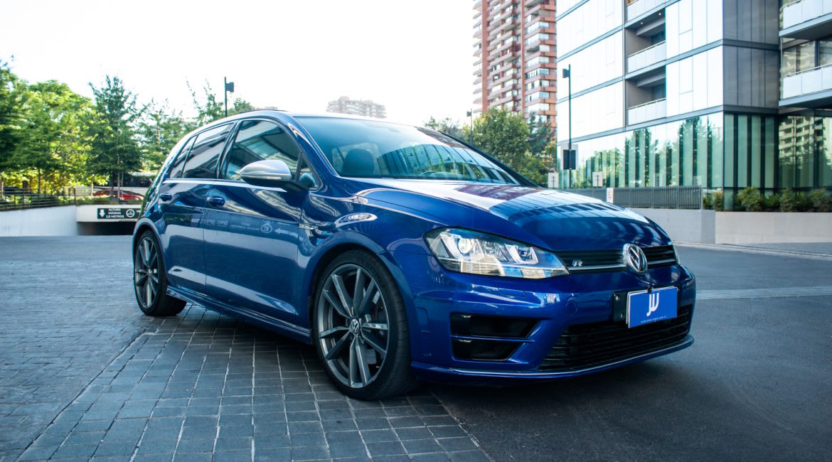 2019 VOLKSWAGEN GOLF R Azul - Miniatura 2