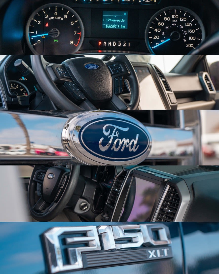 2018 Ford F150 xlt 3.5 Azul - Miniatura 2
