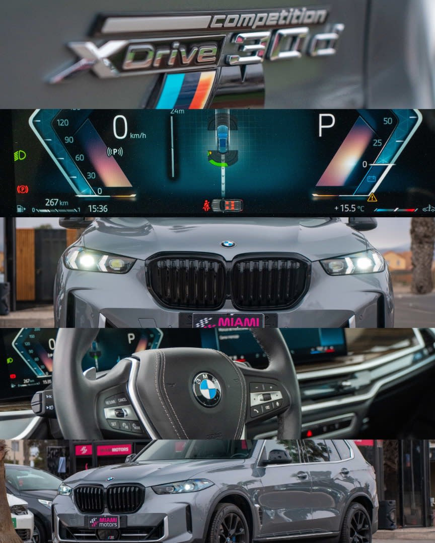 2026 BMW X5 XDRIVE30D GRIS - Miniatura 3