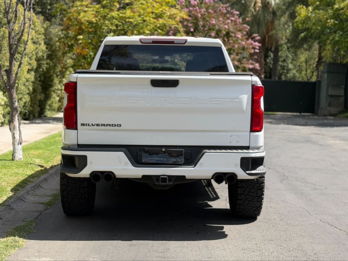 2020 Chevrolet Silverado 5.3 Trailboss Blanco - Miniatura 8