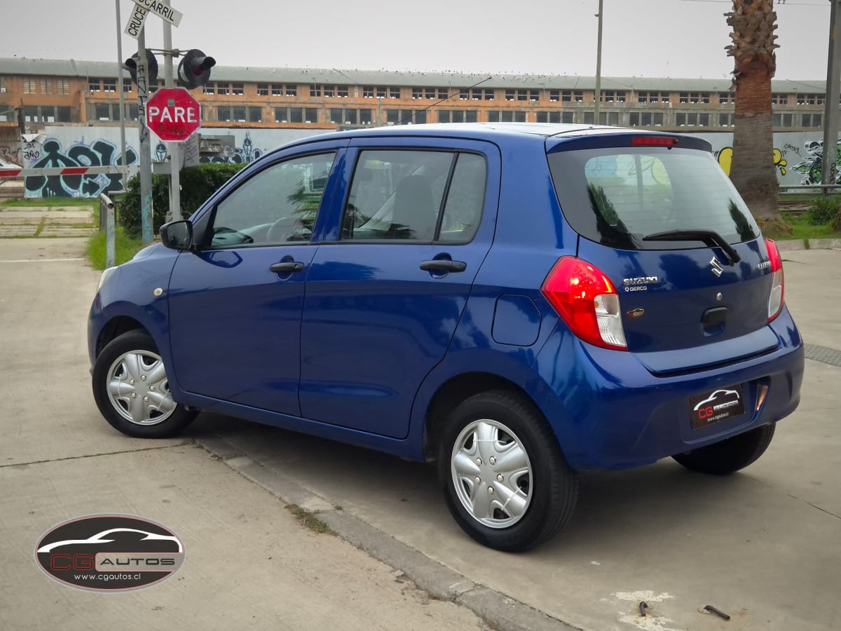 2011 Suzuki Celerio Glx Azul - Miniatura 8