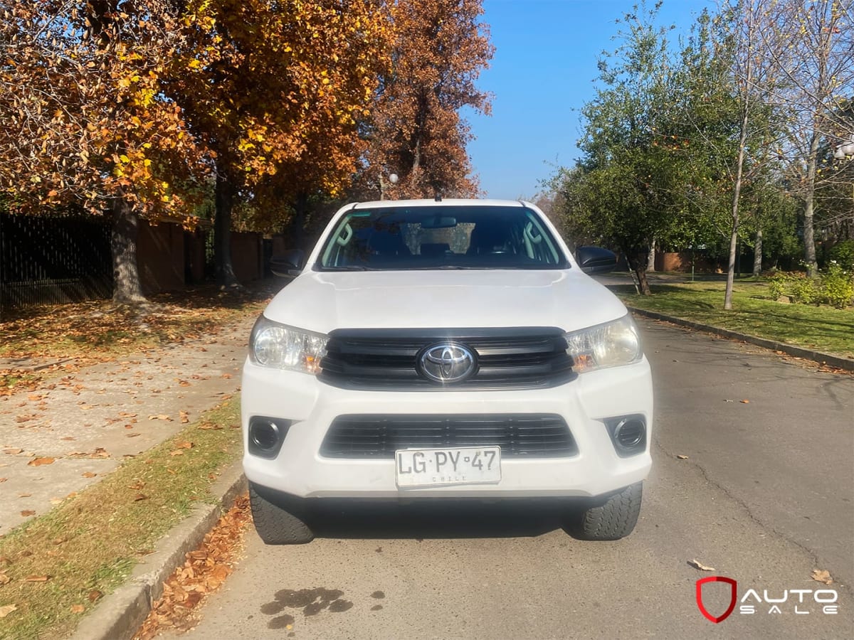 2019 Toyota Hilux Dx Hilux Blanco - Miniatura 8
