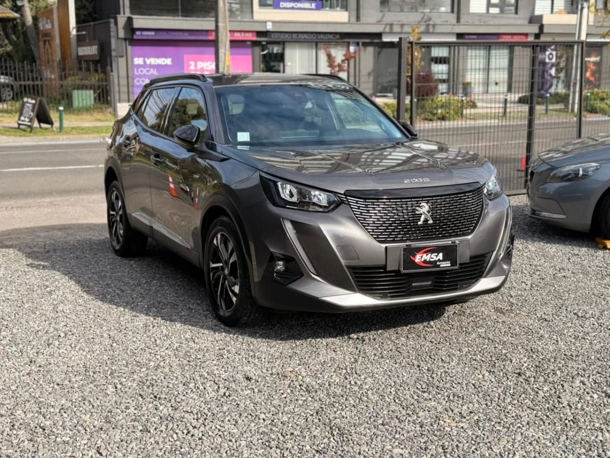 2022 Peugeot 2008 Allure Suv Gris - Miniatura 3