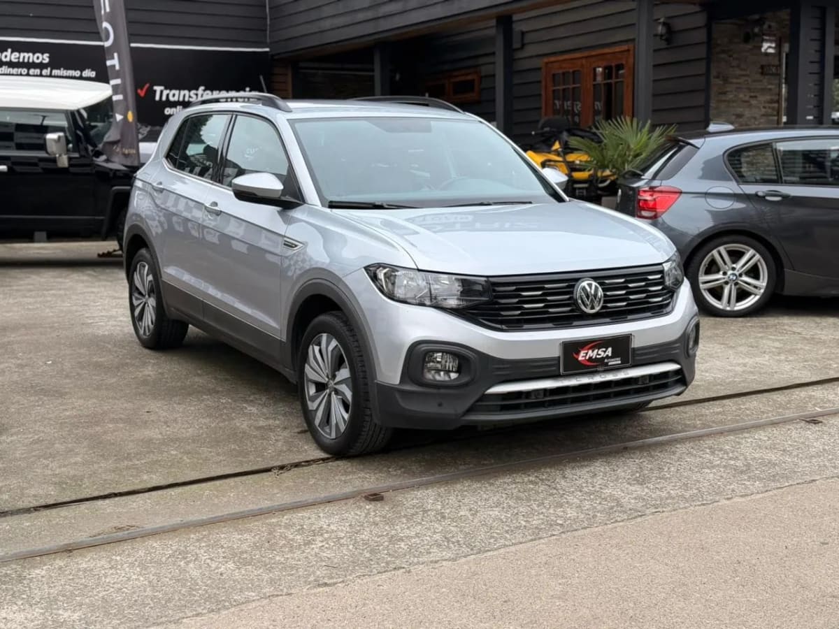 2021 Volkswagen T-cross Suv Gris - Miniatura 3