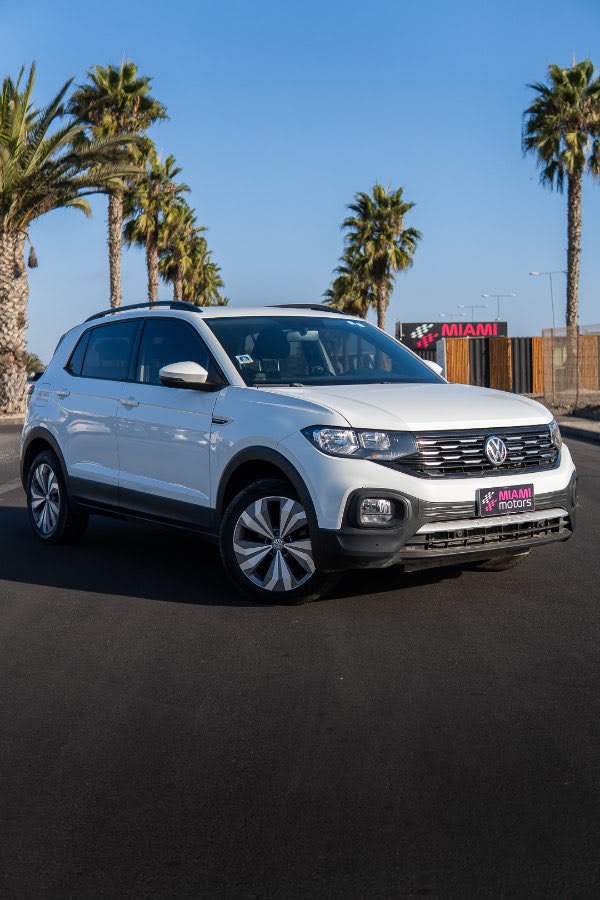 2020 Volkswagen T-Cross Blanco - Miniatura 3