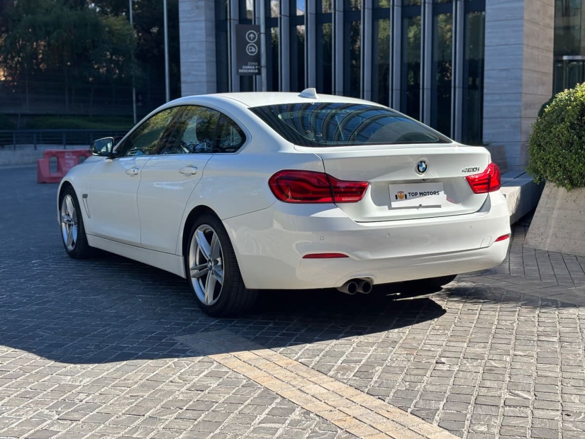 2018 BMW 420I GRAN COUPE 420I Blanco - Miniatura 7