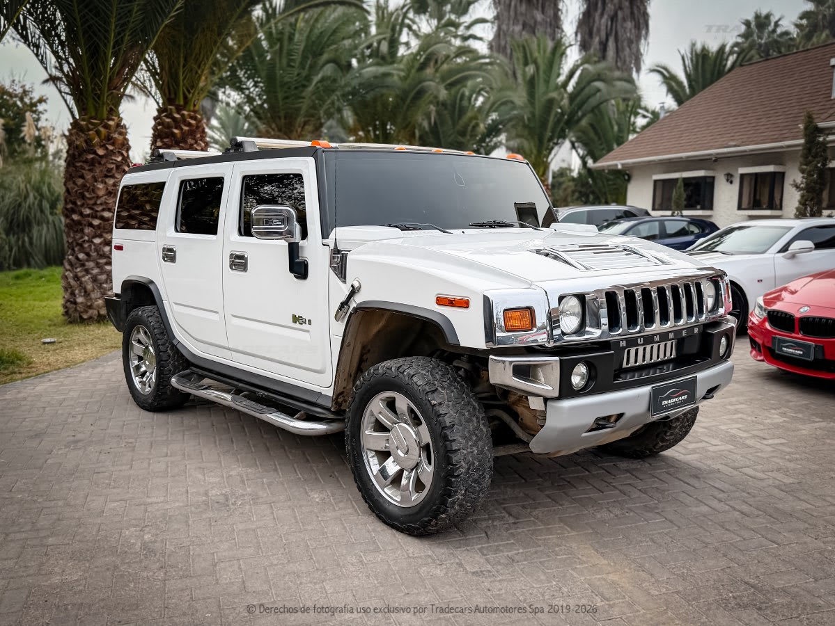 2009 Hummer H2 Blanco - Miniatura 2