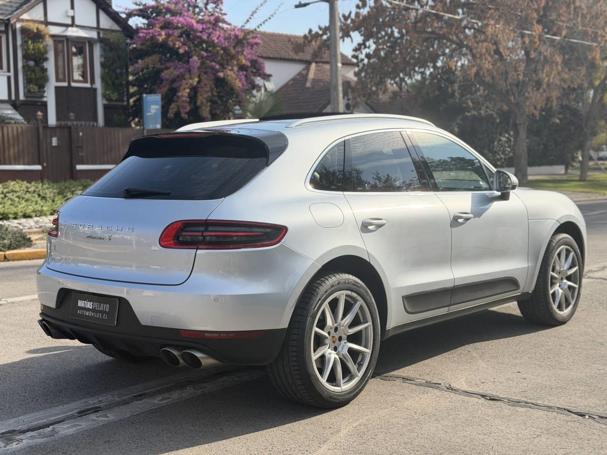 2018 Porsche Macan S Plata - Miniatura 9