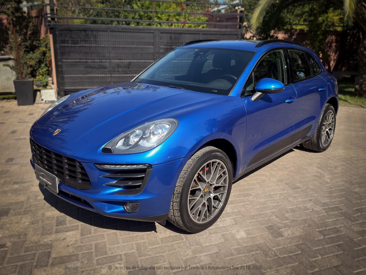 2016 Porsche MACAN Azul - Miniatura 8