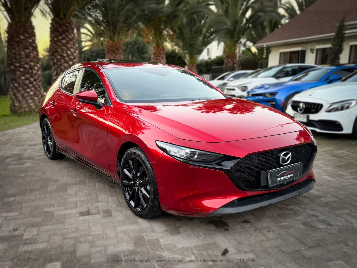 2021 Mazda 3 SPORT Rojo - Miniatura 2