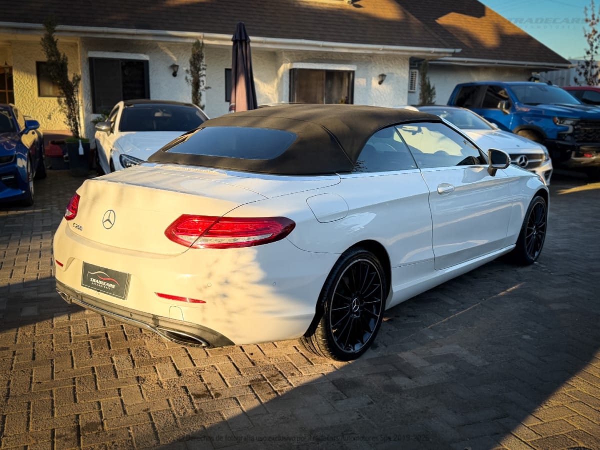 2017 Mercedes-Benz C200 CABRIOLET Blanco - Miniatura 5