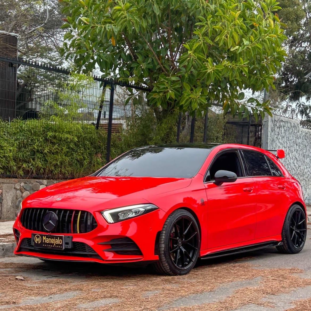 2019 Mercedes-Benz A250 BODY KIT A45 AMG 🇩🇪 Rojo - Miniatura 8
