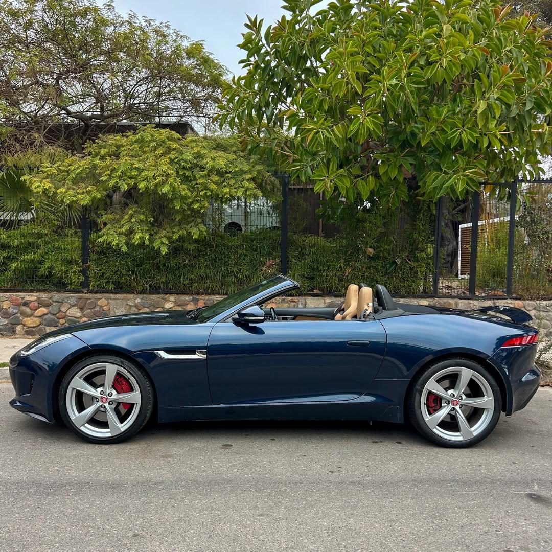 2015 Jaguar F TYPE CABRIOLET 3.0L 🇬🇧 Azul - Miniatura 4