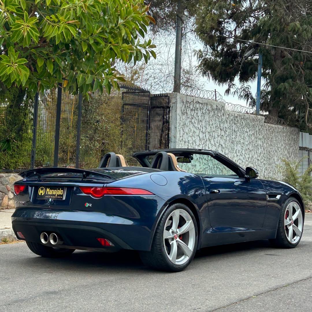 2015 Jaguar F TYPE CABRIOLET 3.0L 🇬🇧 Azul - Miniatura 9