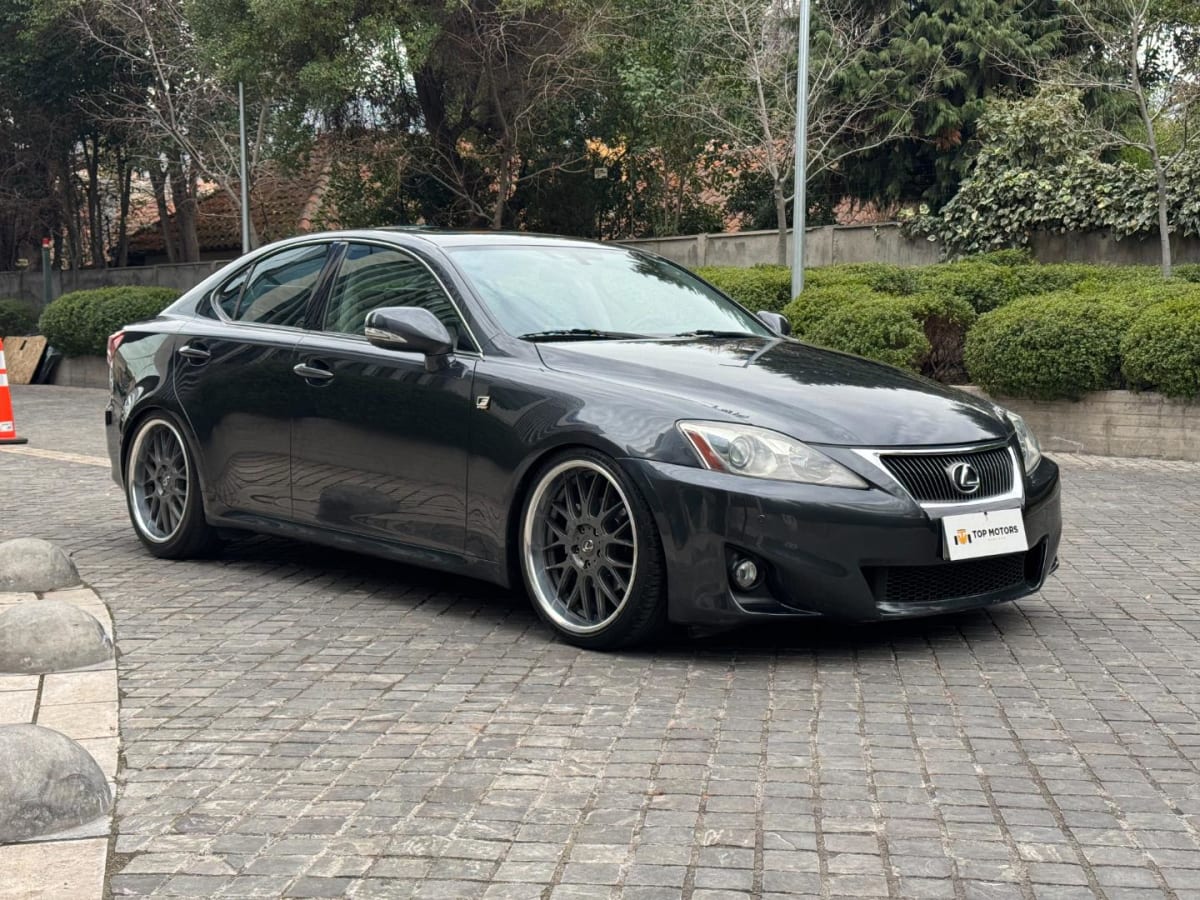 2012 Lexus IS250 Negro - Miniatura 3