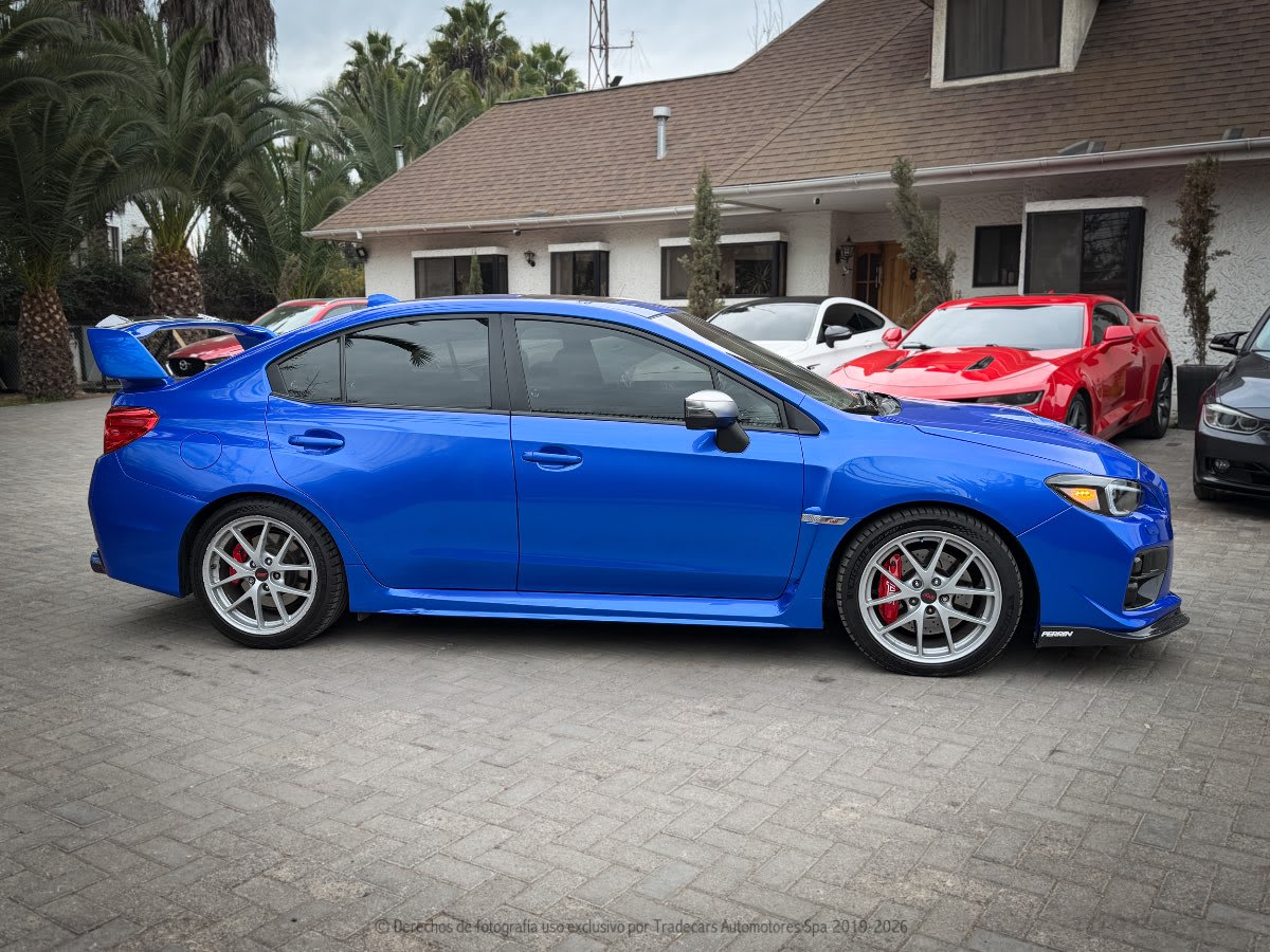 2017 Subaru WRX STI WRX Azul - Miniatura 3