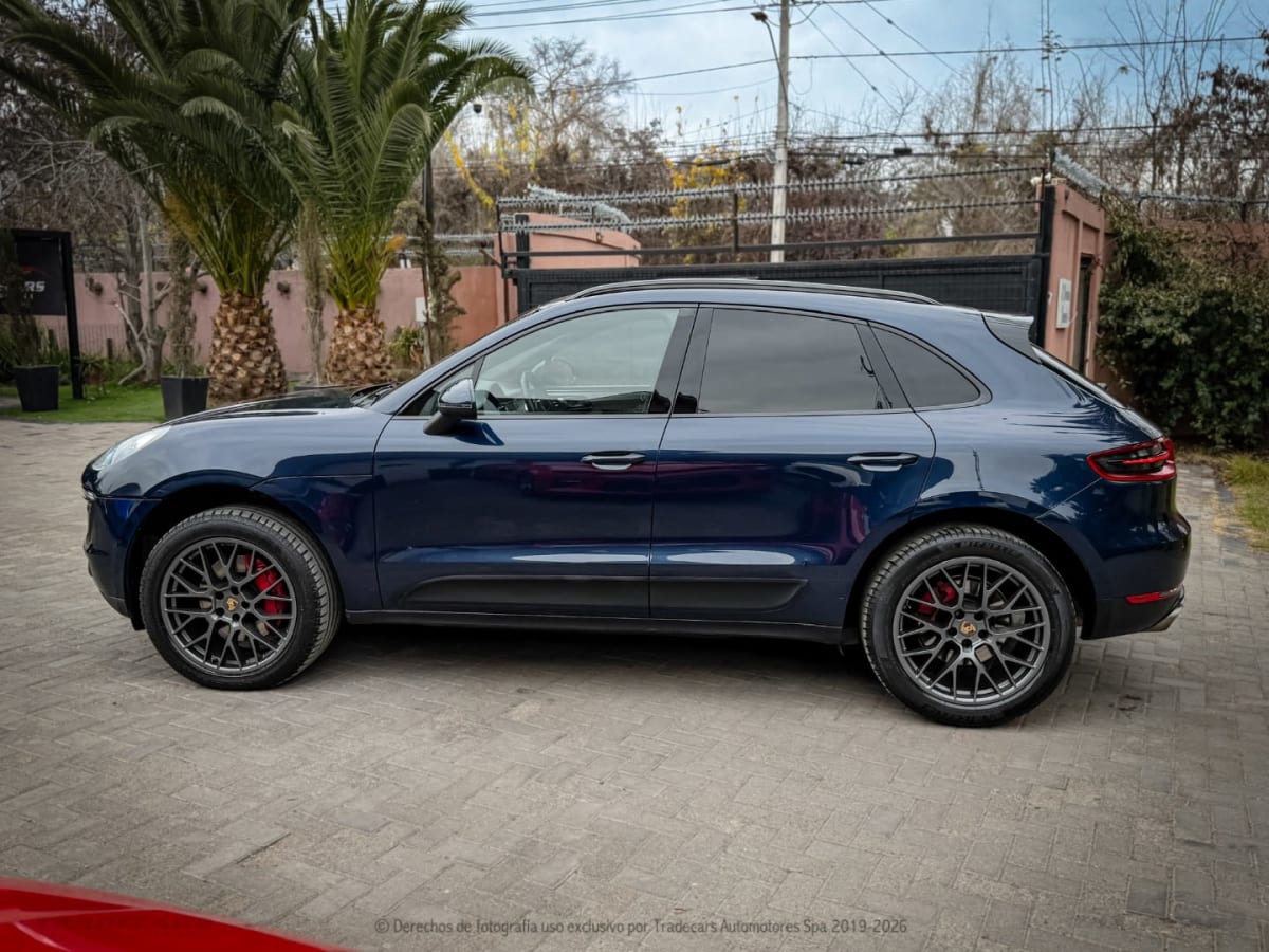 2015 Porsche MACAN S Azul - Miniatura 7