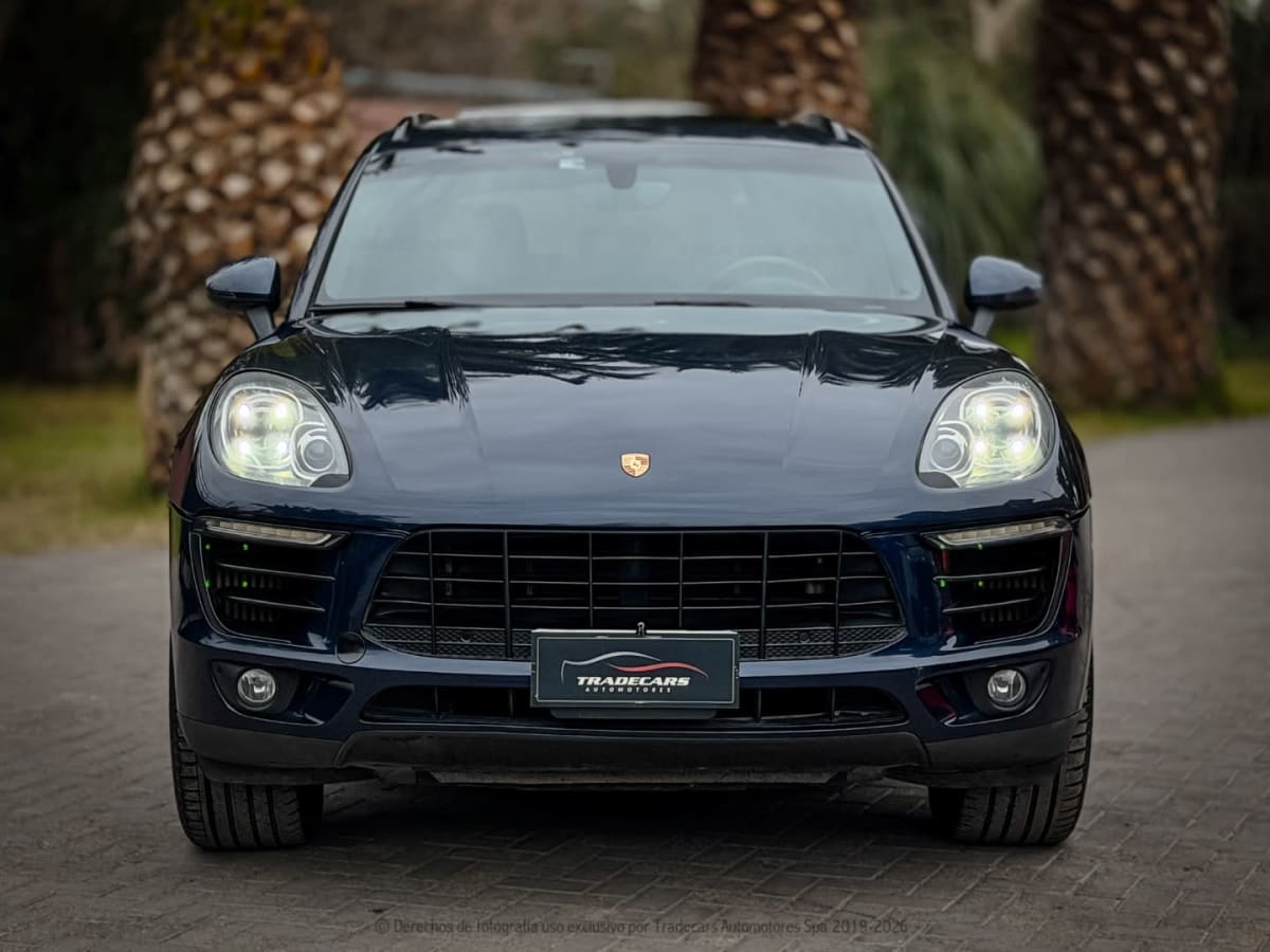 2015 Porsche MACAN S Azul - Miniatura 9