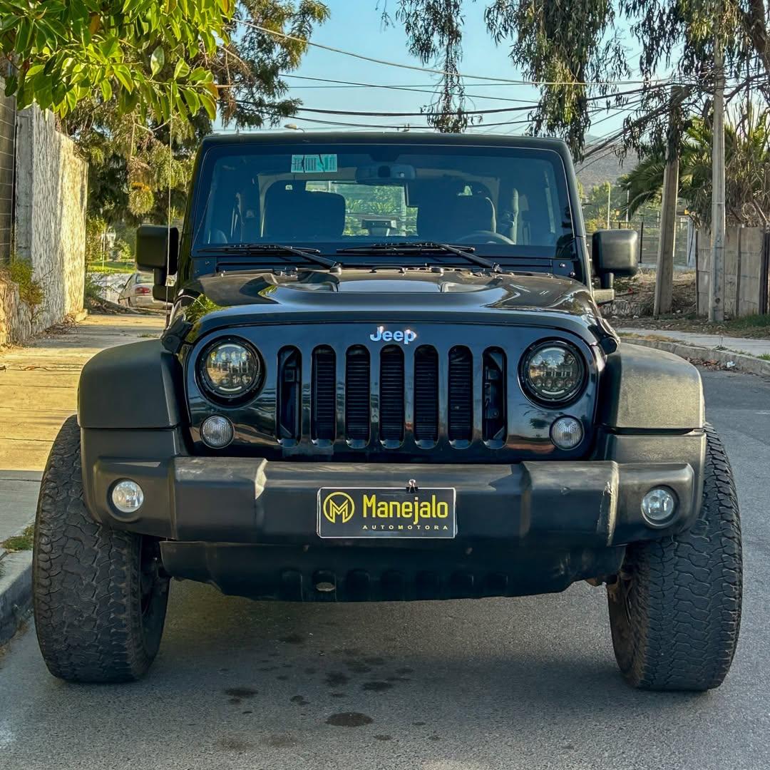 2013 Jeep WRANGLER 3.6L SPORT AT 🇺🇸 Negro - Miniatura 2