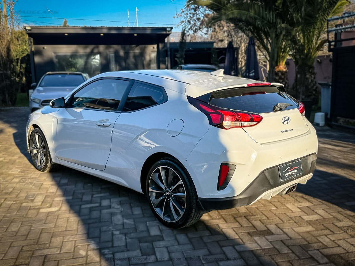2019 Hyundai VELOSTER Blanco - Miniatura 5