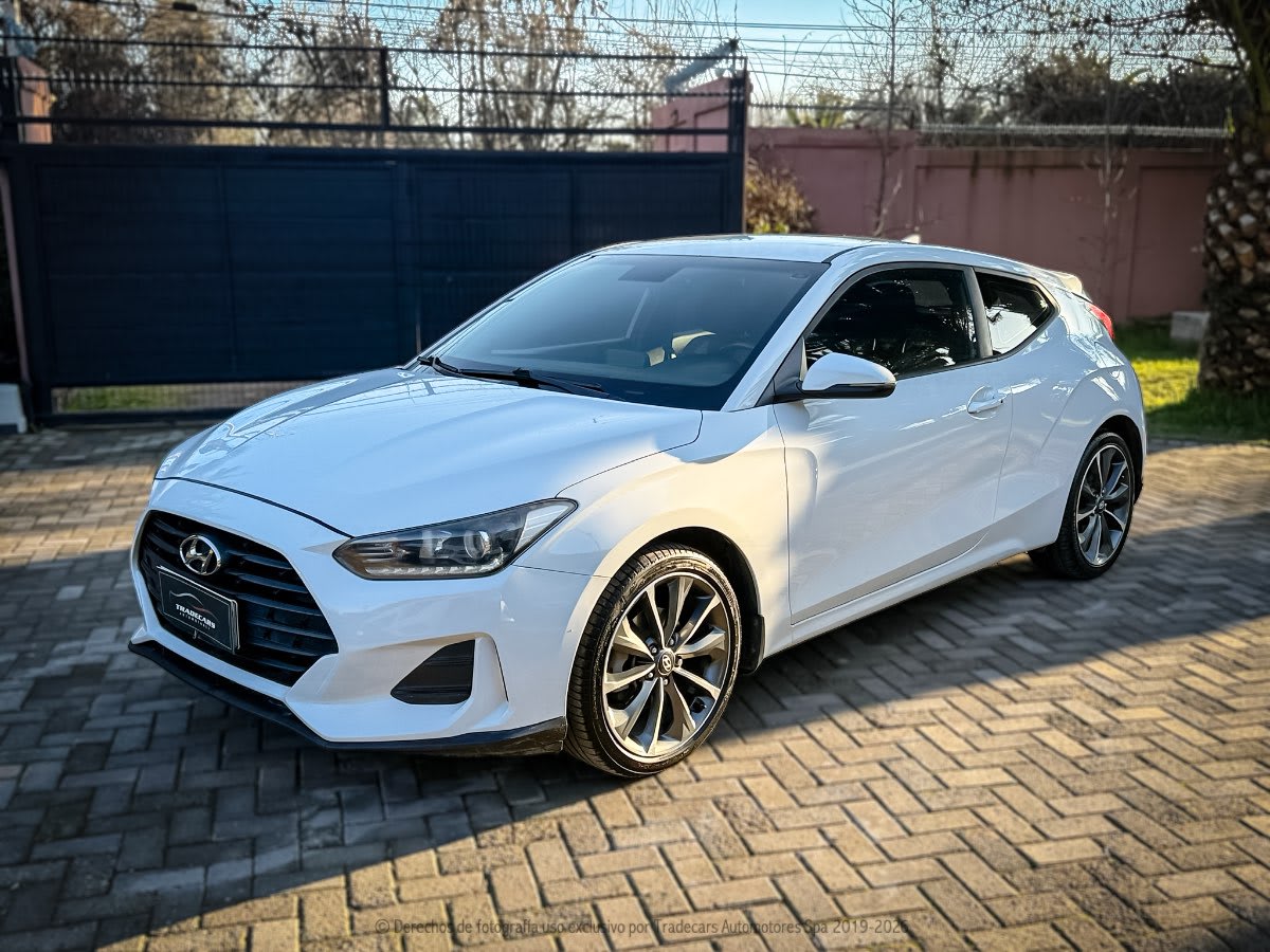 2019 Hyundai VELOSTER Blanco - Miniatura 7