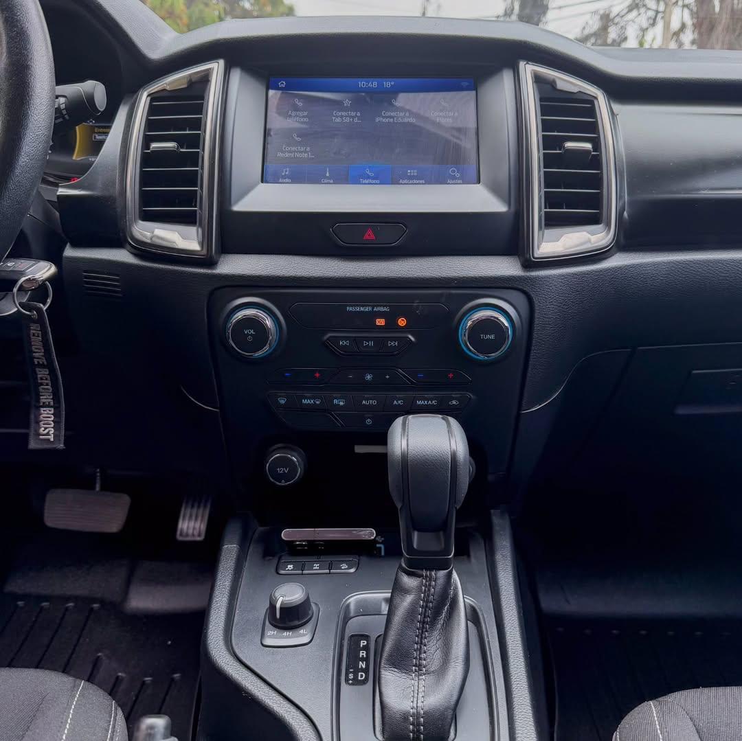 2022 Ford RANGER XLT 4X4 3.2L 🇺🇸 Negro - Miniatura 7
