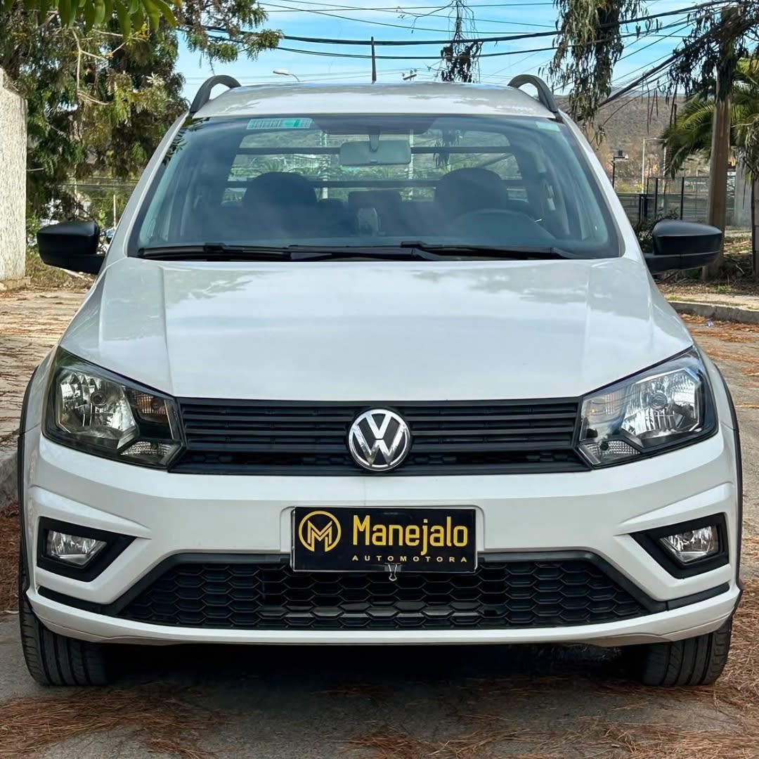 2024 Volkswagen SAVEIRO CABINA Y MEDIA 🇩🇪 Blanco - Miniatura 2