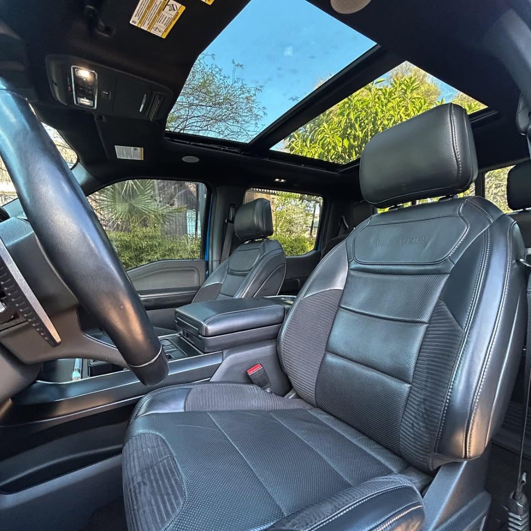 2022 Ford F-150 Raptor Azul - Miniatura 6