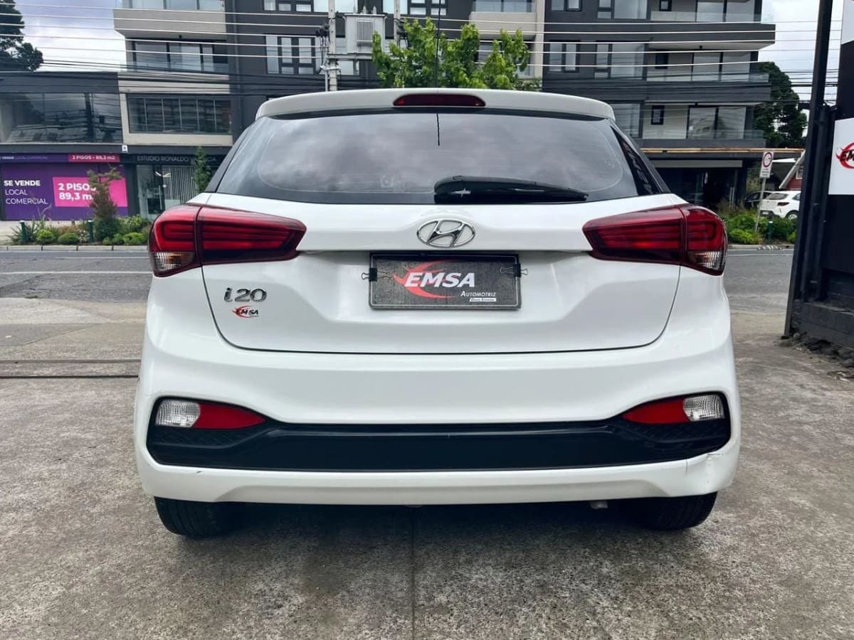 2020 Hyundai I20 Hatchback Blanco - Miniatura 7