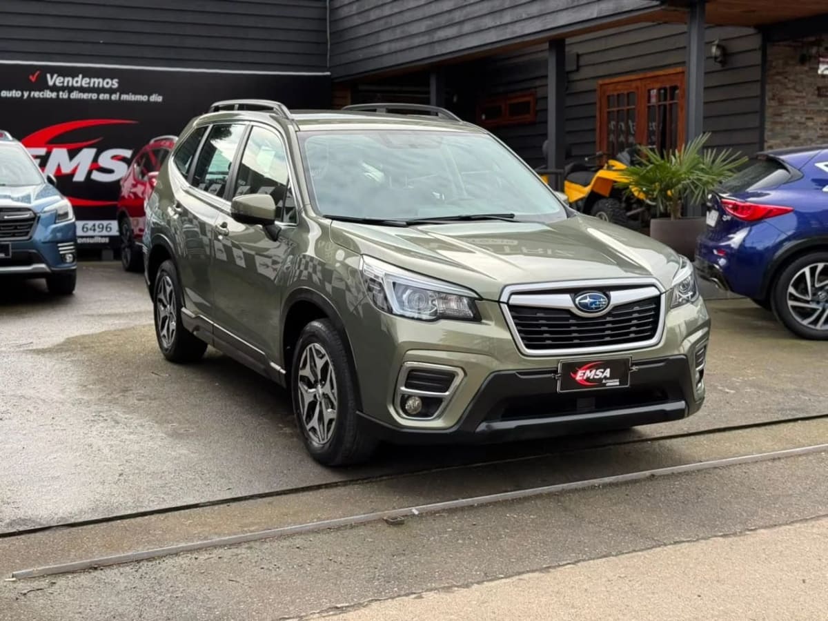 2021 Subaru Forester Suv Verde - Miniatura 3