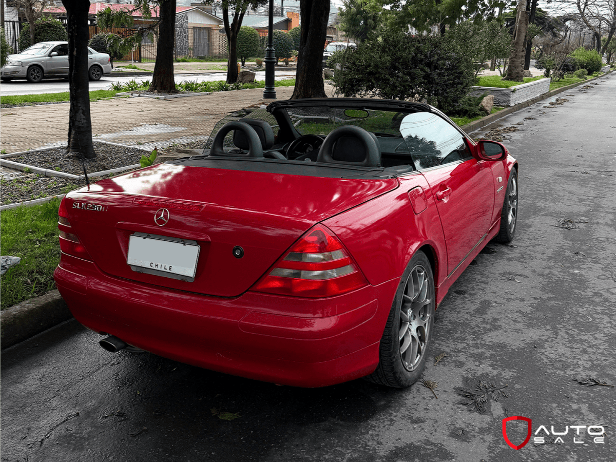 2001 Mercedes-Benz Slk230 Rojo - Miniatura 4